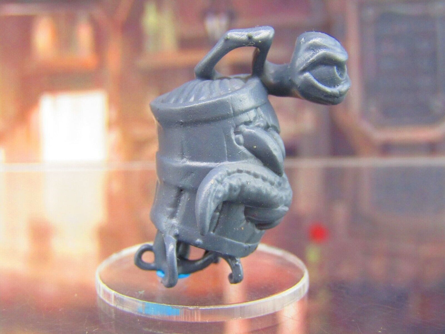 Mimic Barrel Loot Monster W/ Legs Mini Miniature Figure 3D Printed Model 28/32mm