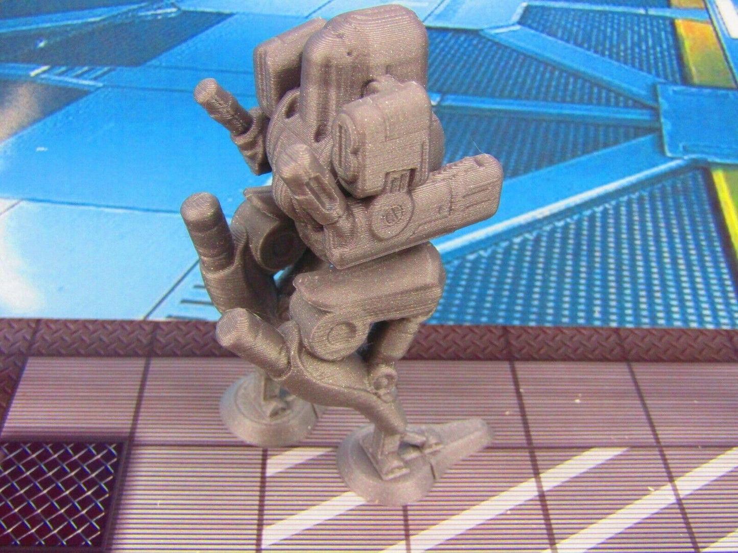 Mecha Walker Scenery Scatter Terrain 3D Printed Model 28/32mm Scale Sci Fi