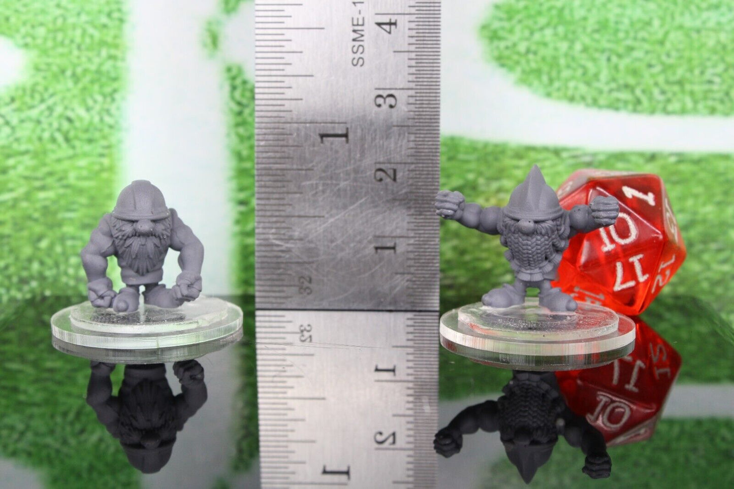 4pc Thrower Dwarves Mini Miniature Player Tabletop Blood Fantasy Football Bowl