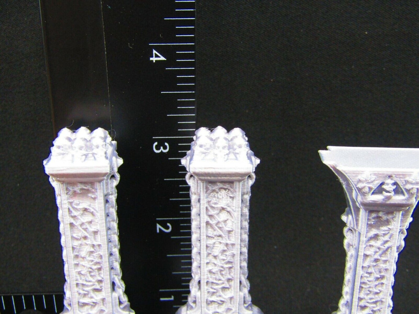 3pc Spider Lair Pillars/ Columns Scatter Terrain Scenery 3D Printed Mini