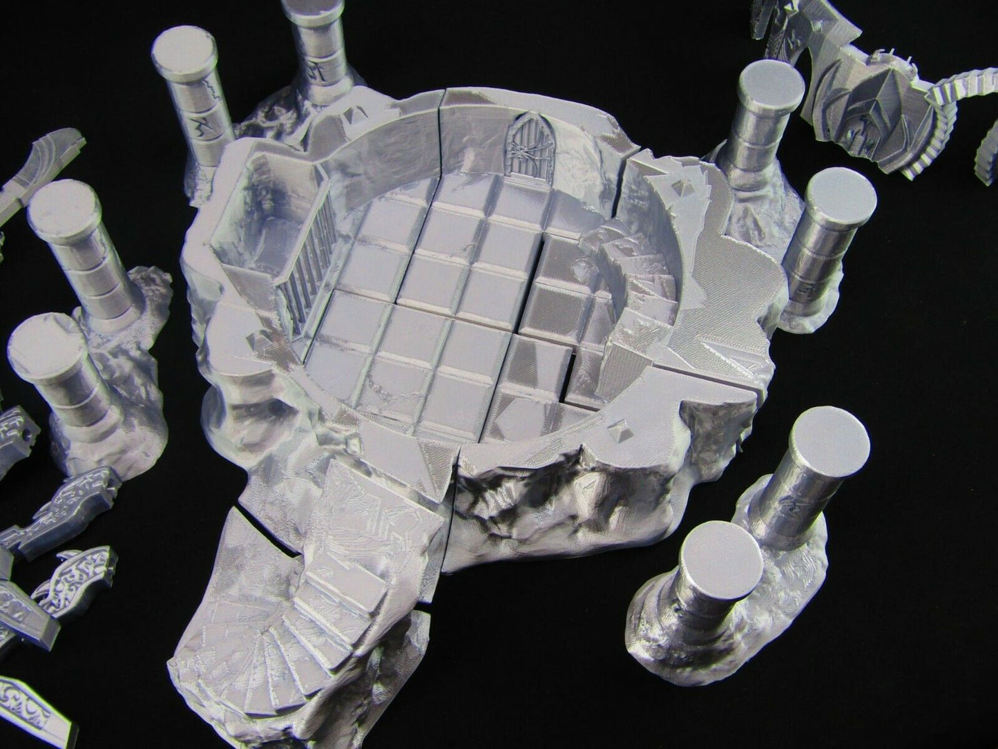 Spider Queen Temple Church Holy Place Scatter Terrain Scenery 3D Printed Mini