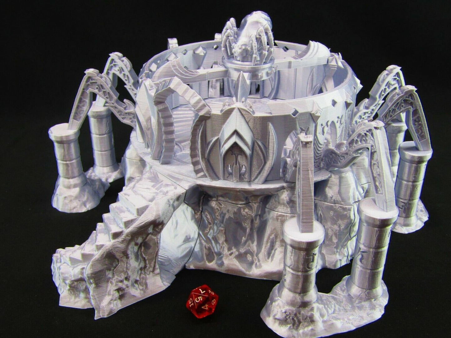 Spider Queen Temple Church Holy Place Scatter Terrain Scenery 3D Printed Mini
