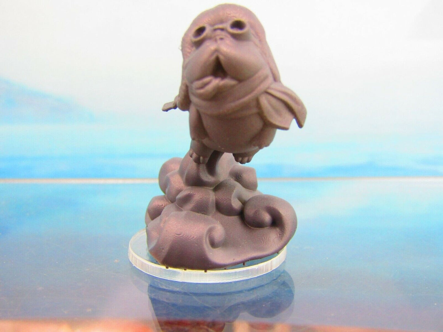 Self Propelled Rocket Pug Dog Pet Companion Familiar Mini Figure 3D Printed