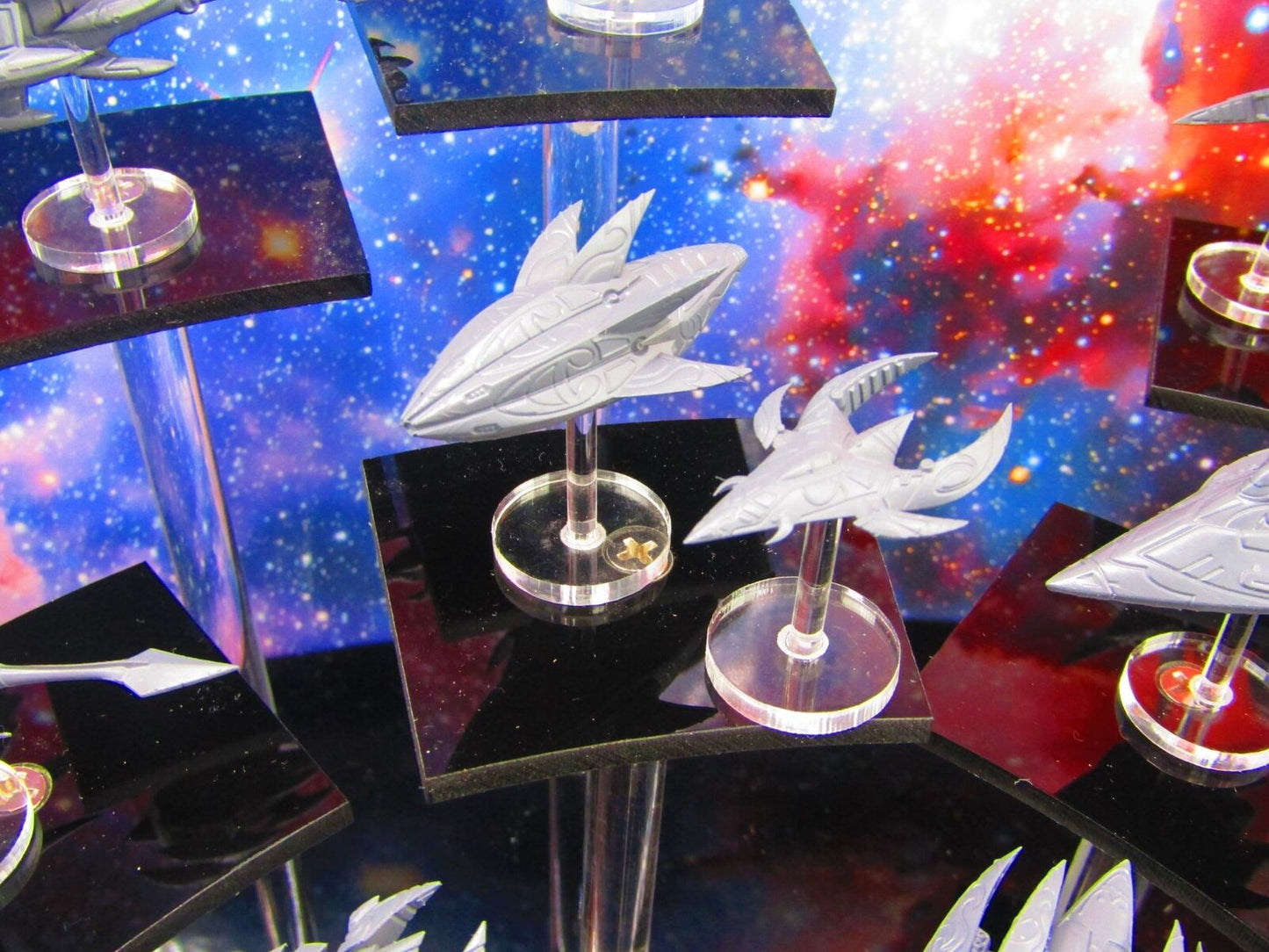 13pc Kshellik Full Set W/ Flight Stands & Rods Astra Nebula Billion Suns