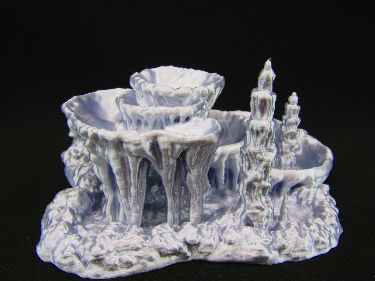 Wet Cavern Cave Mineral Pools Scatter Terrain Scenery 3D Printed Mini Miniature