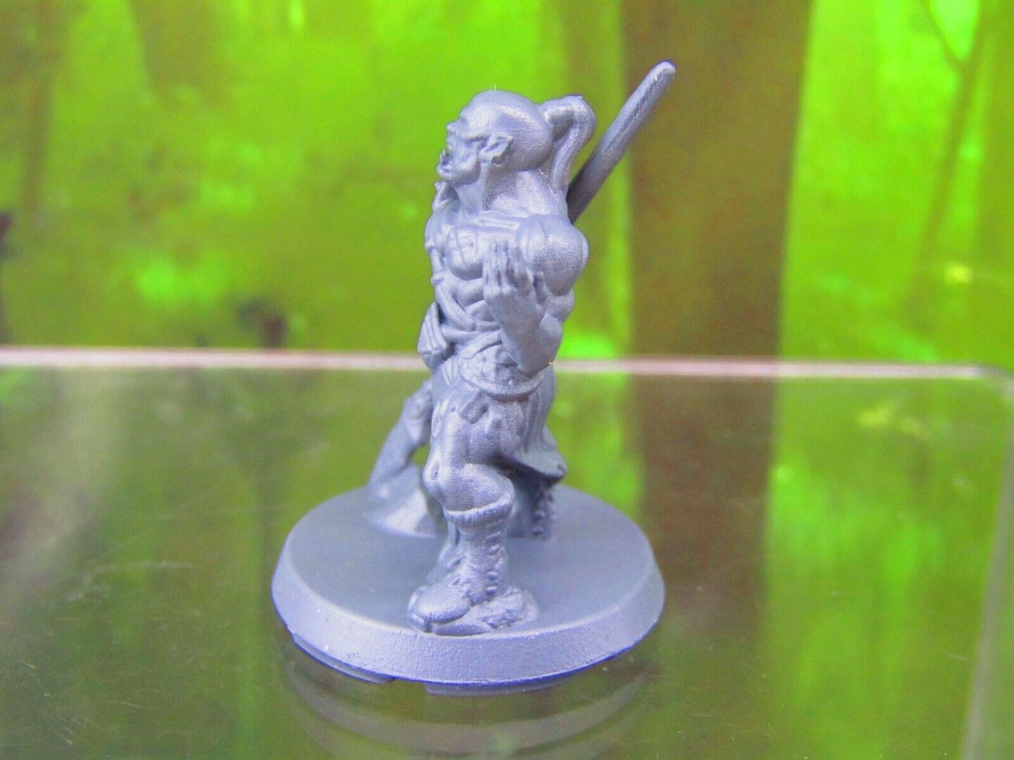 Orc Spearman Fighter Mini Miniatures 3D Printed Resin Model Figure 28/32mm Scale