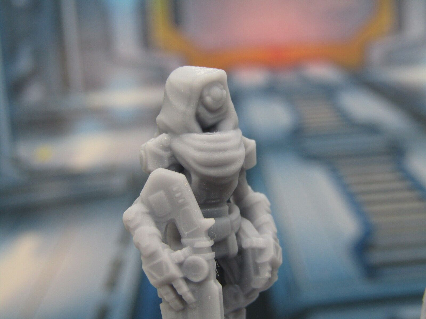 Assassin Droid Sniper & Robot Dog Companion Mini Miniature 3D Printed