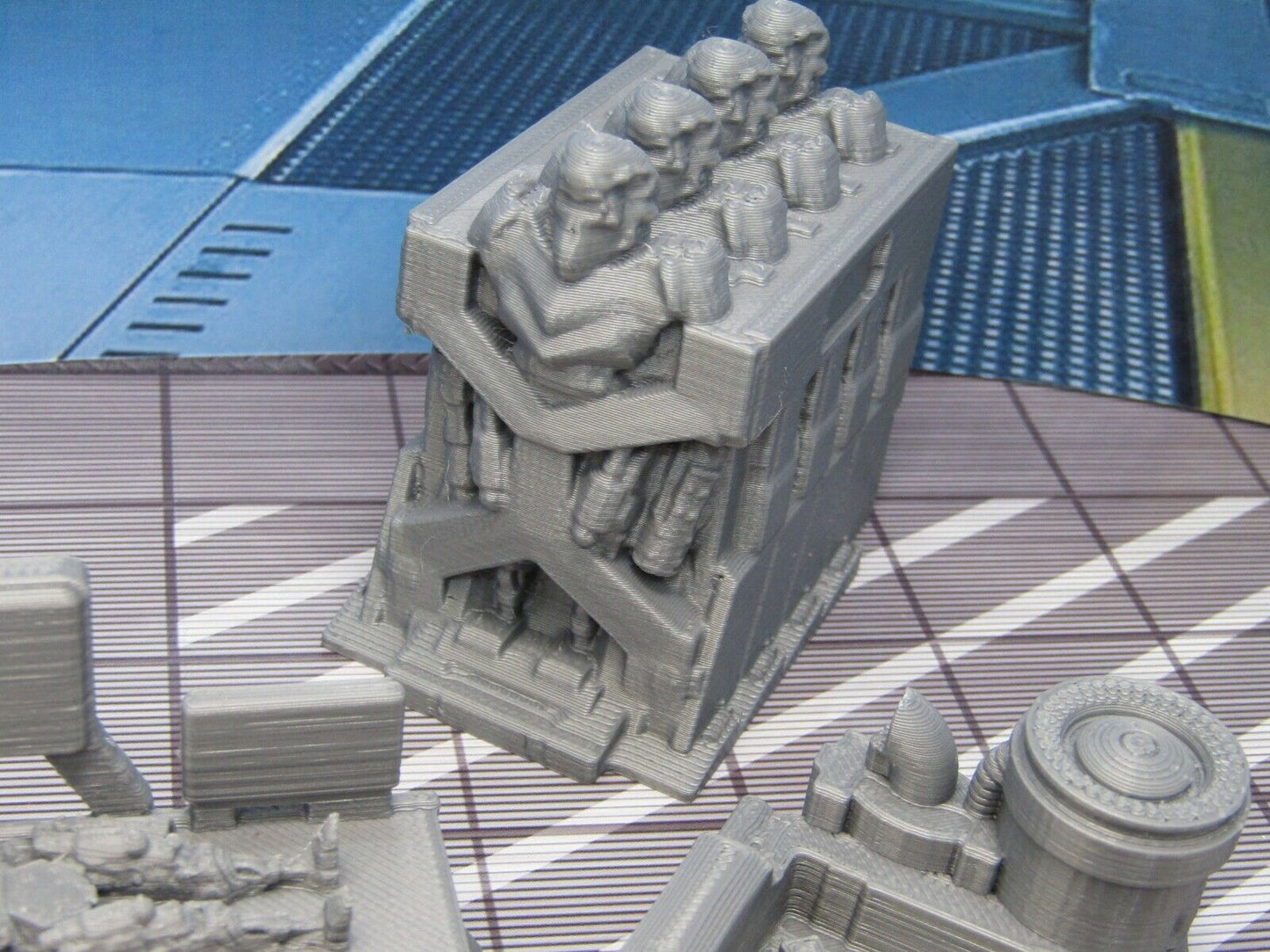 4 Pc Droid Workshop Manufacturing Factory Scatter Terrain Scenery 3D Printed
