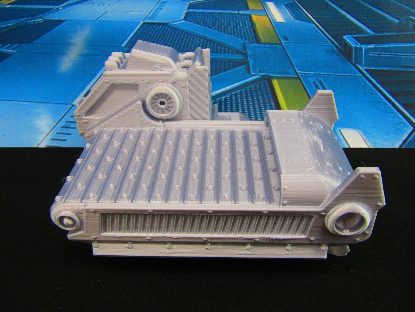 Crusher Mining Construction Equipment Scenery Scatter Terrain 3D Printed Model