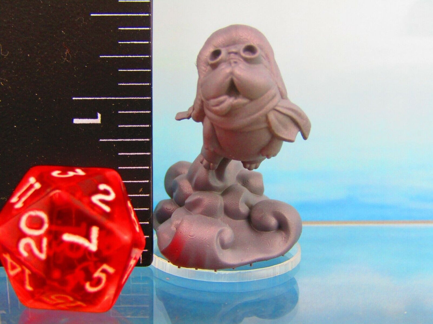 Self Propelled Rocket Pug Dog Pet Companion Familiar Mini Figure 3D Printed