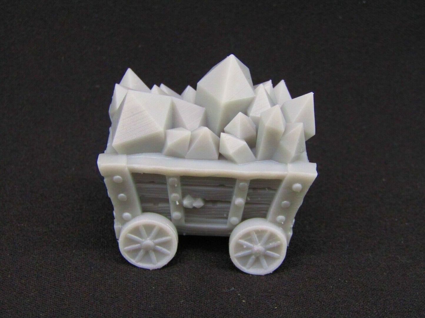Large Mining Cart Scatter Terrain Scenery 3D Printed Mini Miniature Model