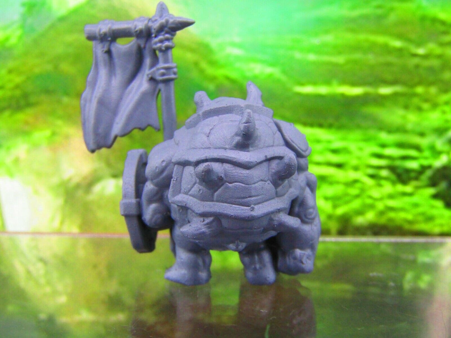 Tortle Banner Flyer Mini Miniatures 3D Printed Model 28/32mm Scale RPG Fantasy