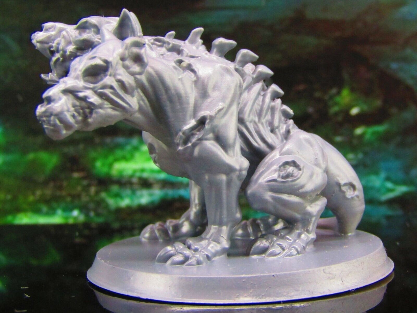 Undead Zombie Cerberus 3 Headed Dog Monster Mini Miniature Model Character