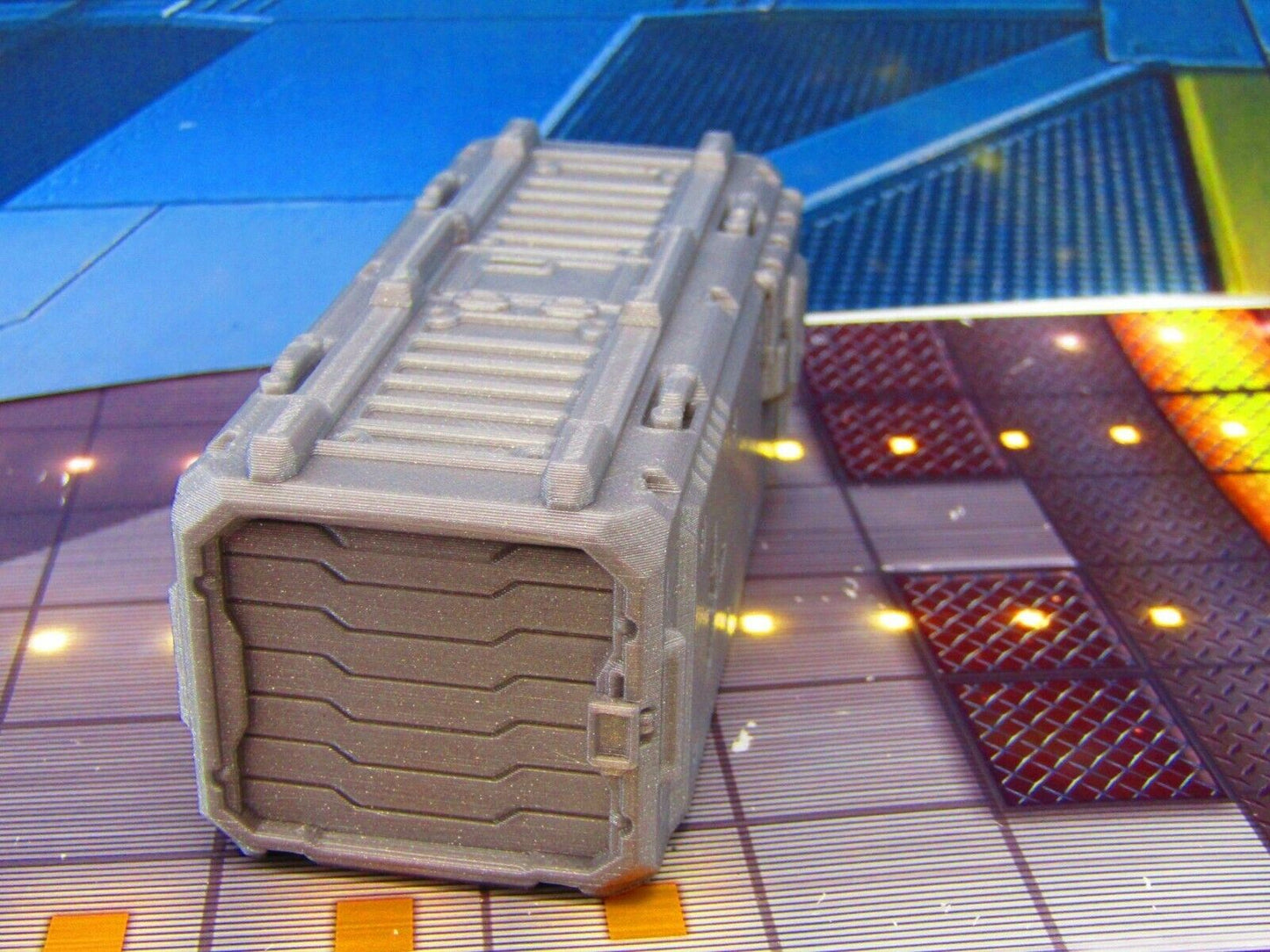 Shipping Container Dock Cargo Scenery Scatter Terrain 3D Printed Model 28/32mm