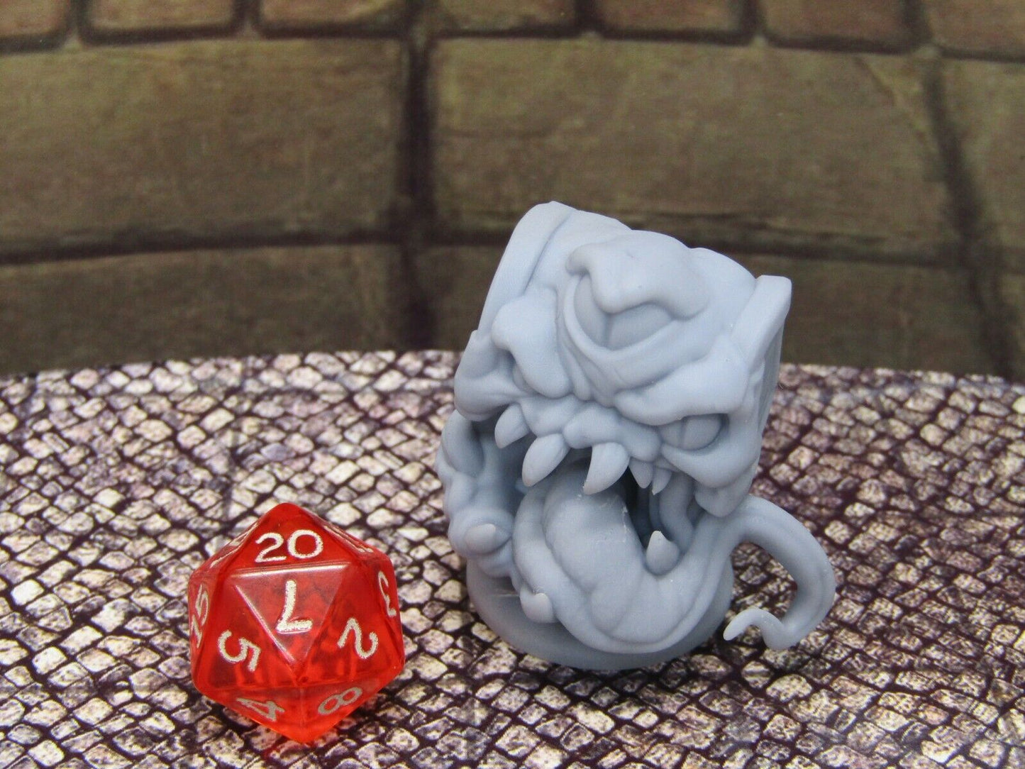 Mimic Treasure Chest Monster Mini Miniature Mimick Mimik 3D Printed Model