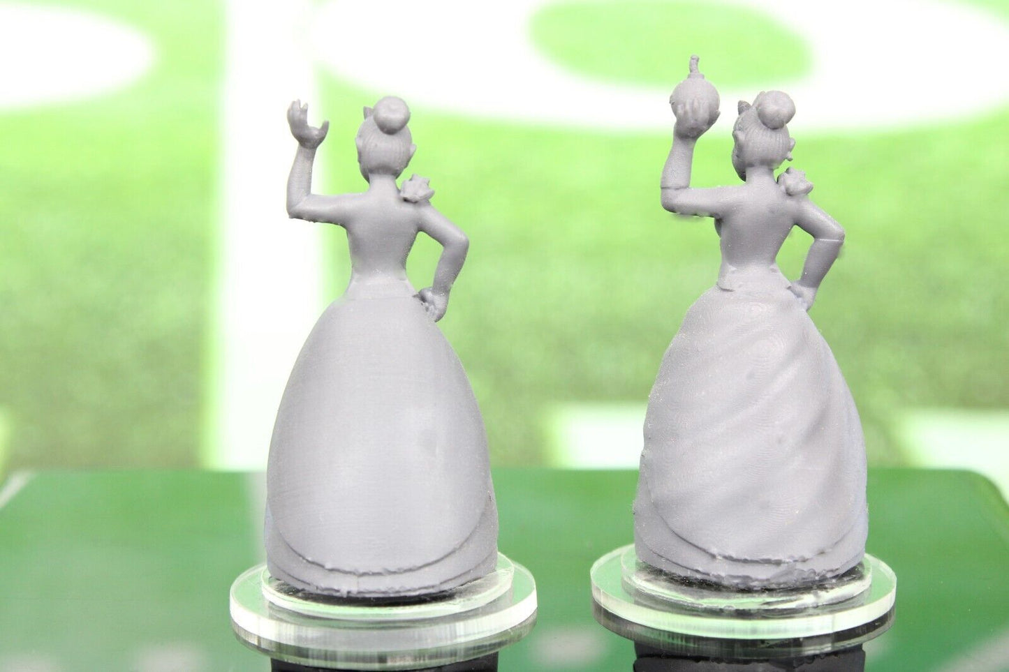 2pc Princess & Frog Star Player Mini Player Blood Fantasy Football Bowl BB