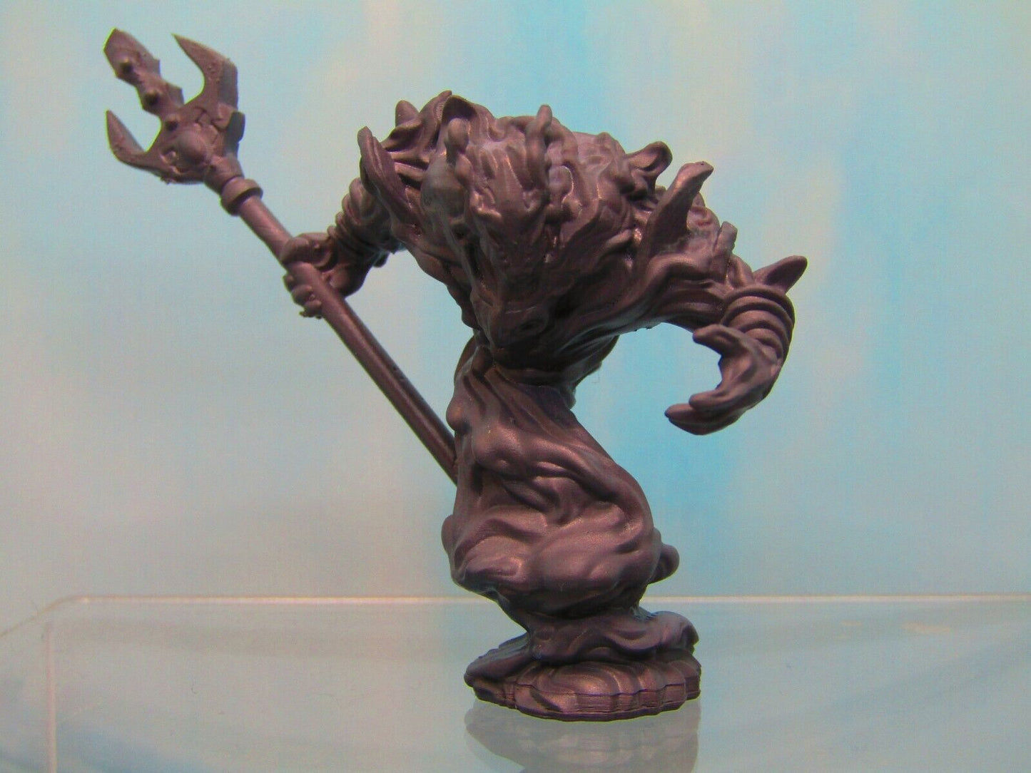 Water Elemental Mini Miniature Figure 3D Printed Model 28/32mm Scale Fantasy RPG