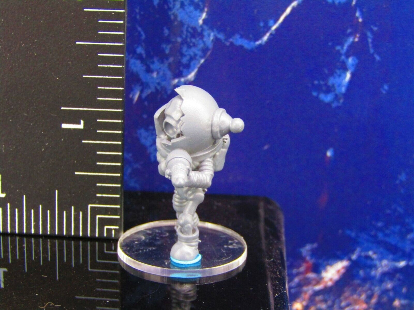 Skeletal Zeta Alien Invader C Mini Miniature Model Character Figure