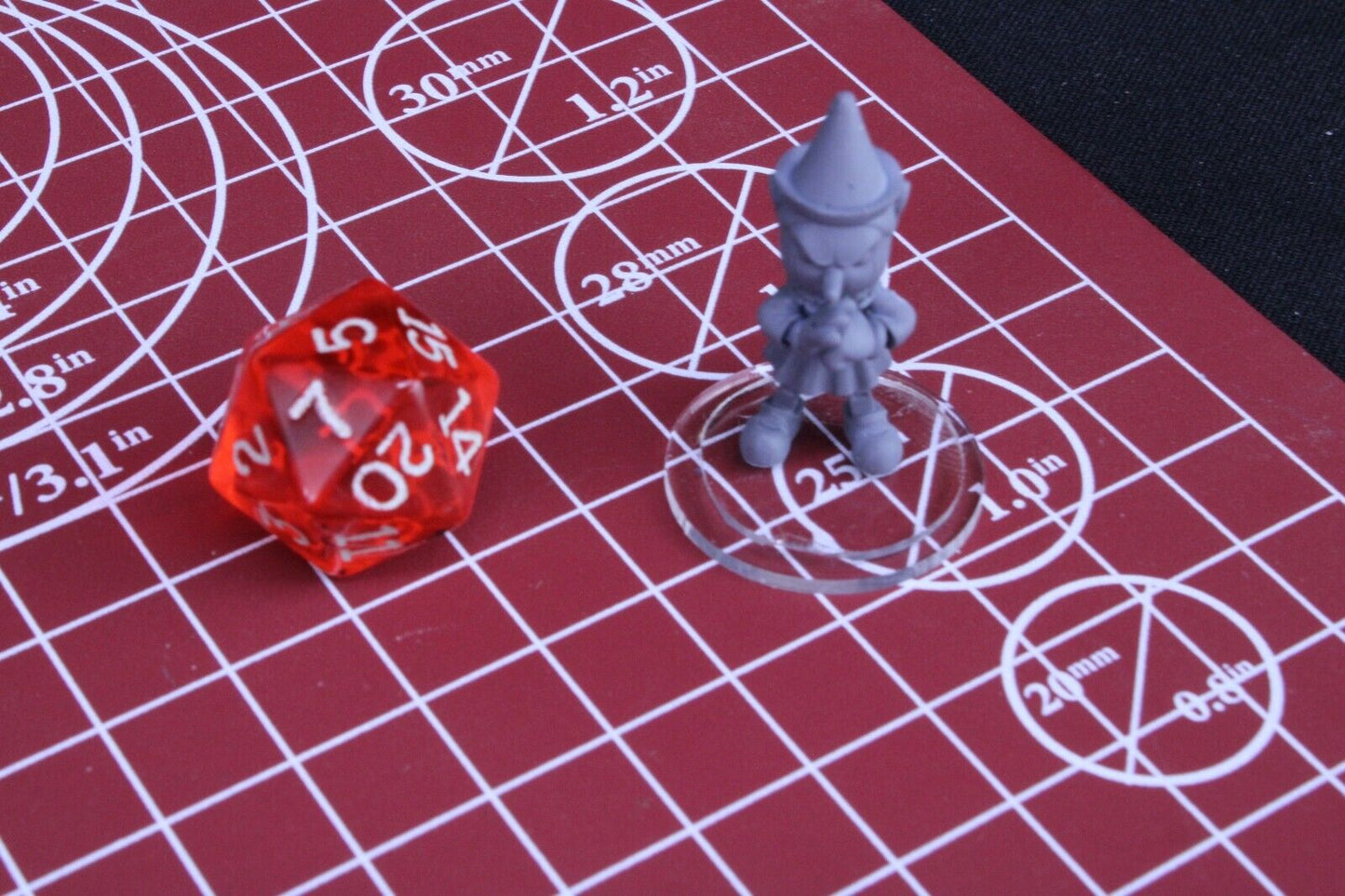 6pc Puppet Linemen Mini Miniature Player Tabletop Blood Fantasy Football Bowl