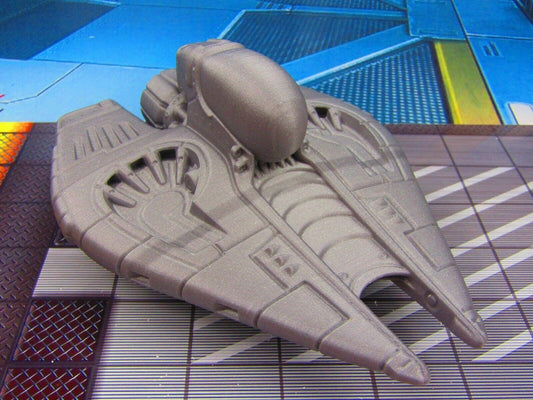 Space Ship Star Fighter A Scenery Scatter Terrain 3D Printed Model 28/32mm Scale