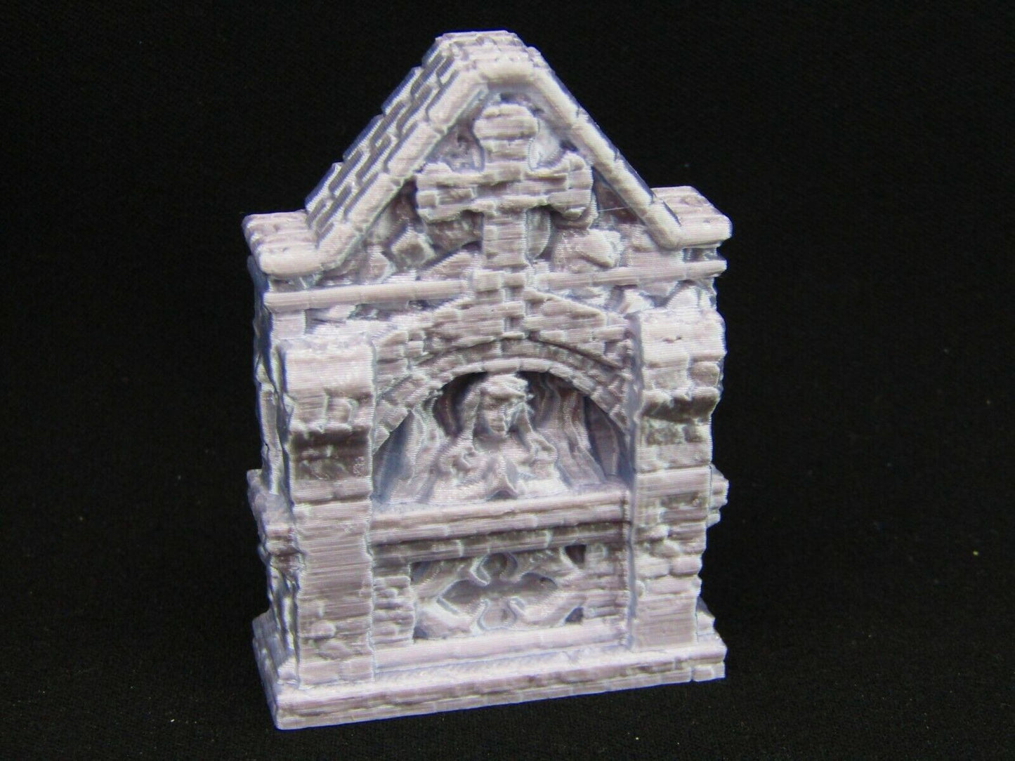 Roadside Holy Shrine A Scatter Terrain Scenery 3D Printed Mini Miniature Model