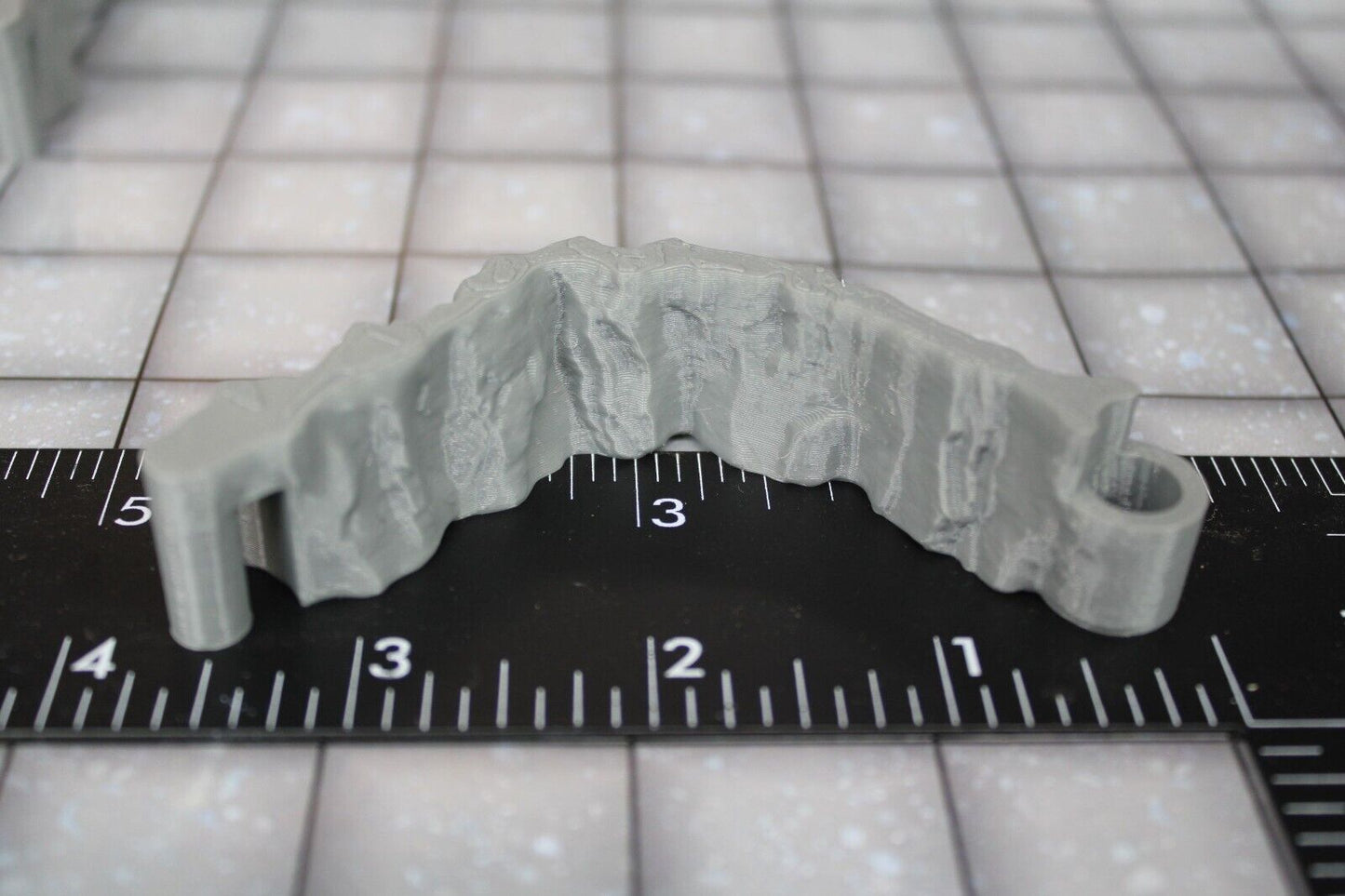 8pc Dry Cavern Dungeonsticks Corner Curves Walls Map Tile Set Scenery D&D