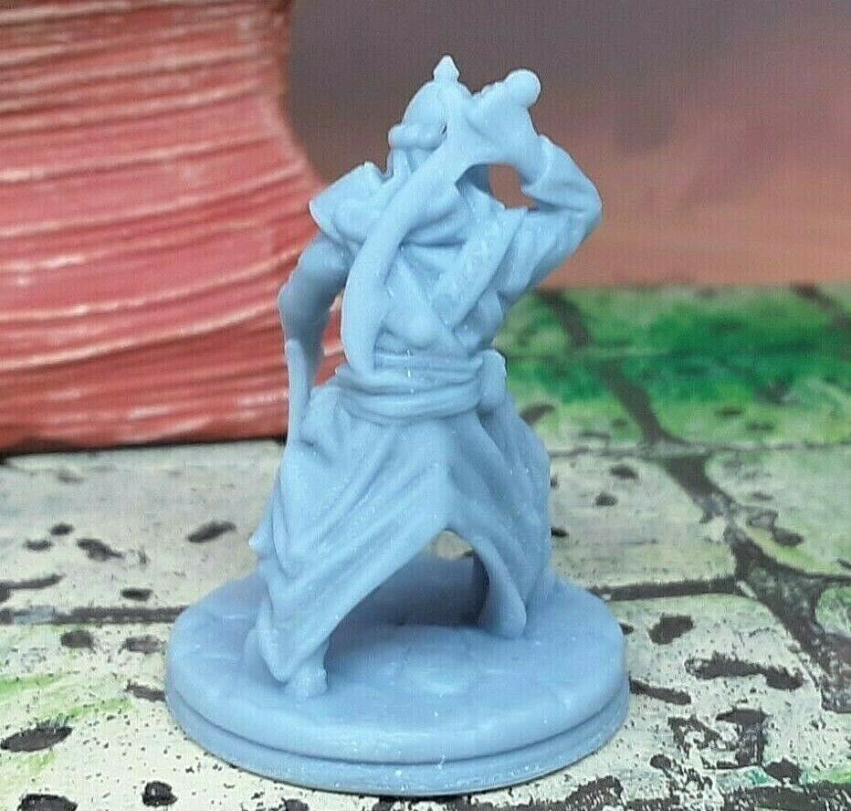 Sword Marauder Desert Thief Mini Miniatures Figure Tabletop D&D 3D Printed Resin