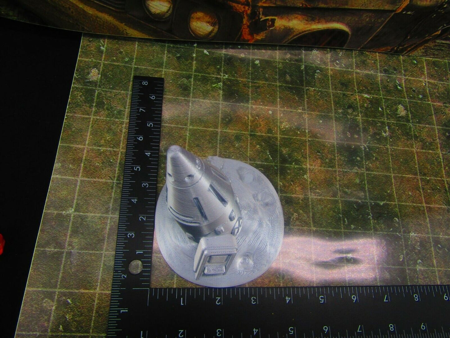 2pc Junked / Abandoned Nuclear Missiles Nukes Scatter Terrain Scenery Wasteland