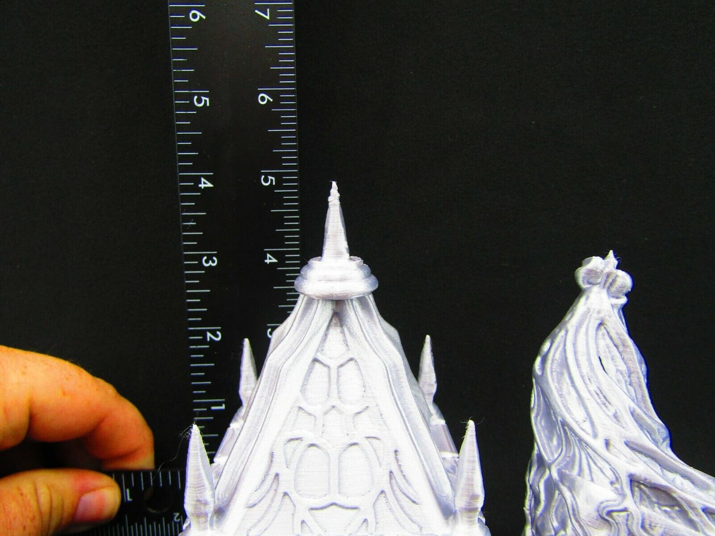 Small Dark Elf Hut Houses Pair Scatter Terrain Scenery 3D Printed Mini Miniature