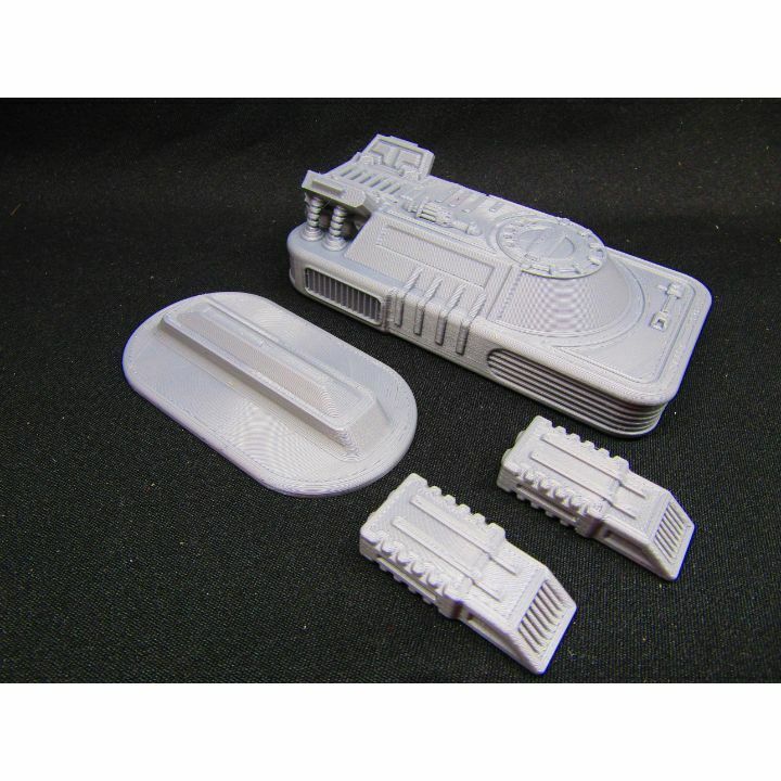Speeder Hover Muscle Car Dragster