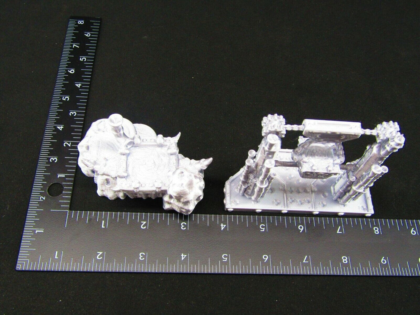 Smelting Iron Works Foundry and Furnace Scatter Terrain Scenery 3D Printed