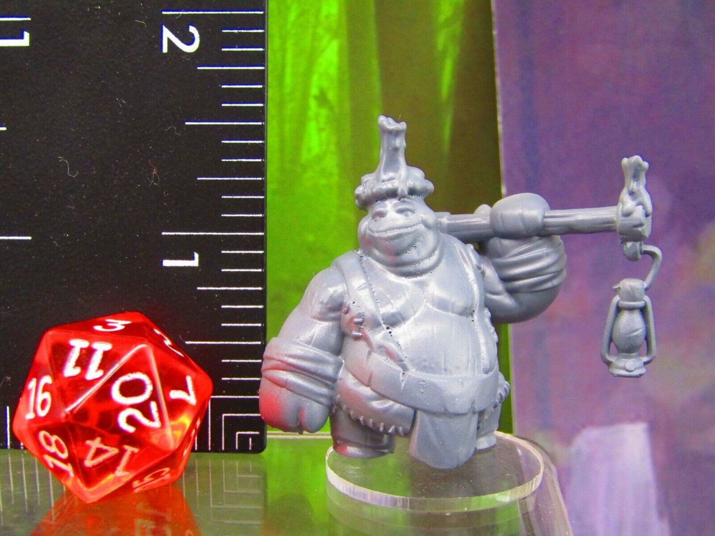 Shroomie Miner Mushroom Men Myconid Fungus Folk Mini Figures 3D Printed Model