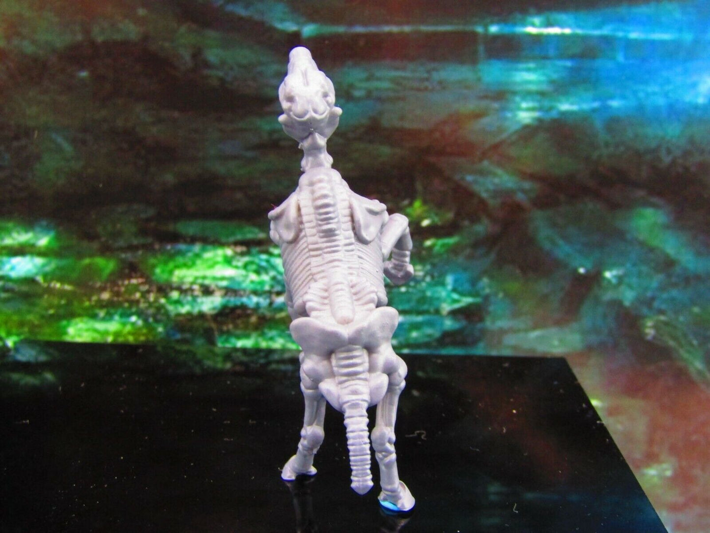 Undead Skeletal Skeleton Horse Pose C Mini Miniature Model Character Figure