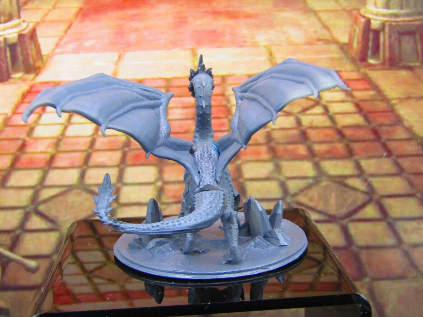 Underground Cave Dragon of the Depths Mini Miniature Model Character Figure