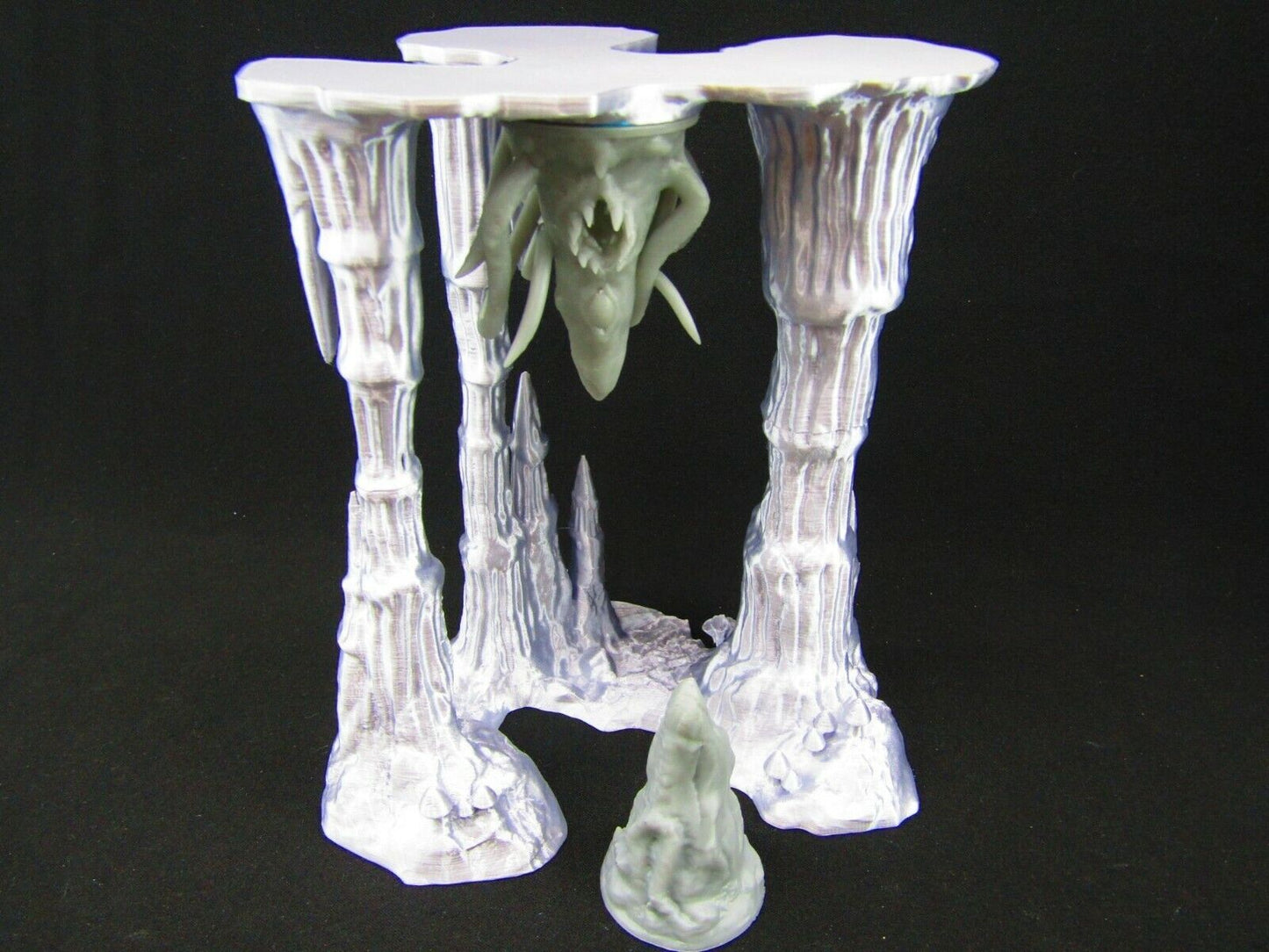 Stalagmite Stalactite W/ Roper Scatter Terrain Scenery 3D Printed Mini Miniature