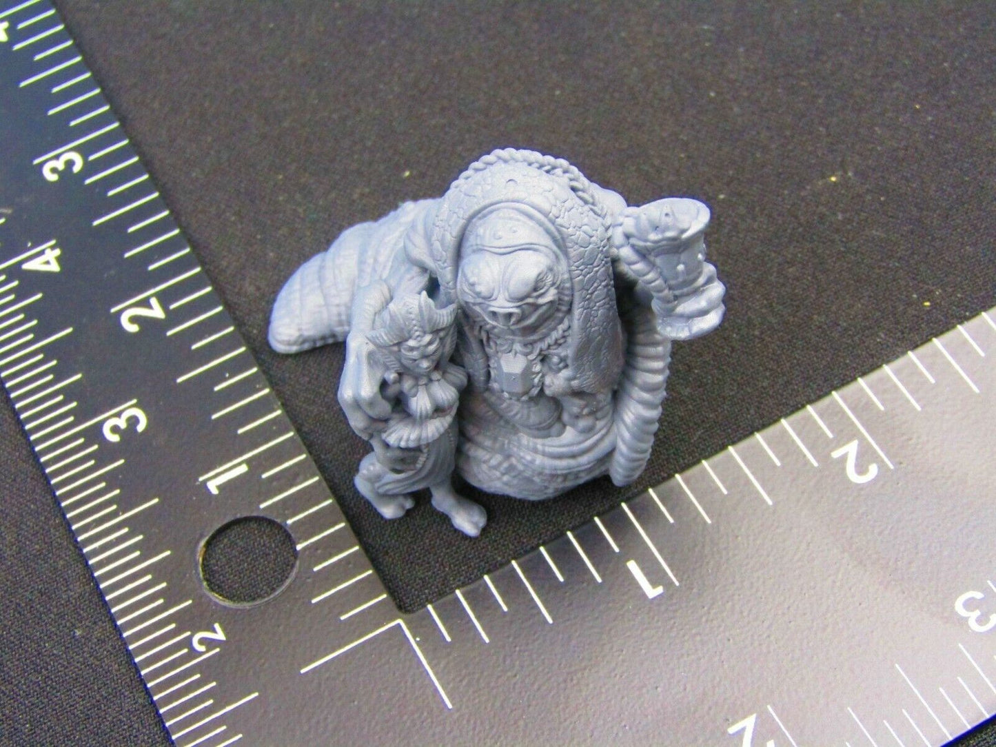 Baboya and Ceelie Slug Mafia Leader & Slave Mini Miniature 3D Printed Model