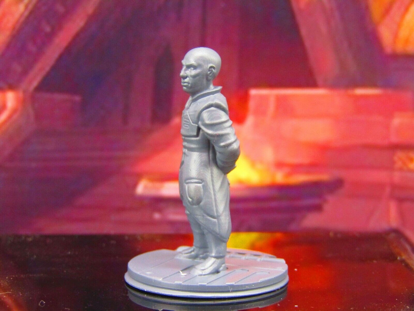 Sci Fi Scientist Professor B Mini Miniature Model Character Figure