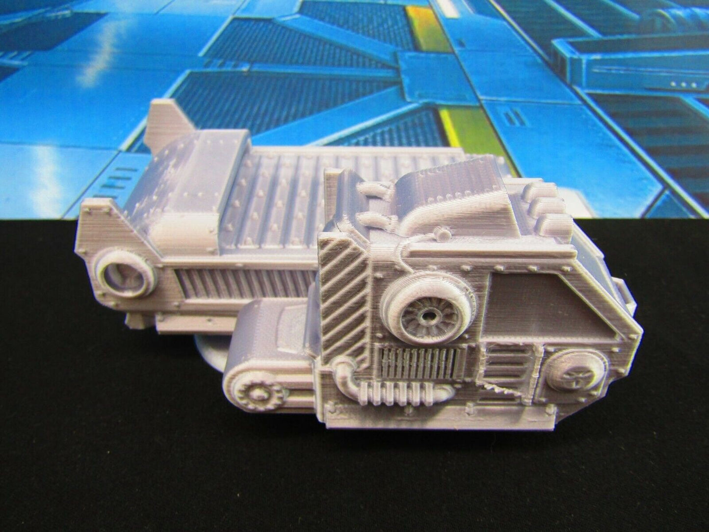 Crusher Mining Construction Equipment Scenery Scatter Terrain 3D Printed Model