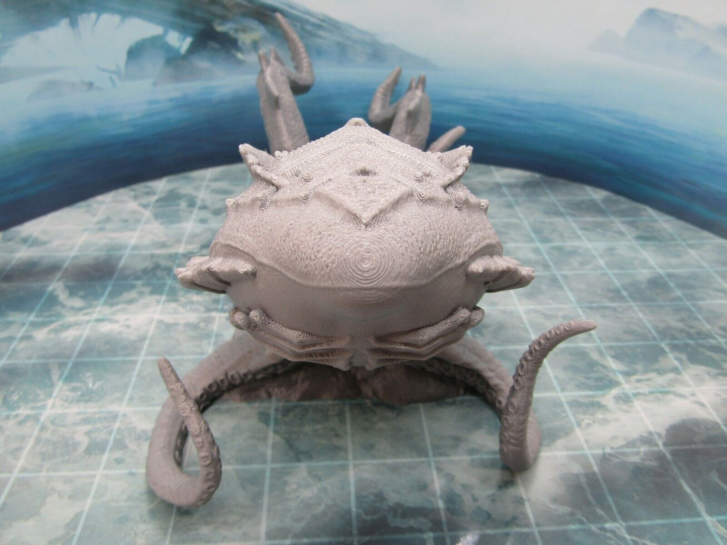 Kraken Sea Monster Mini Miniature Figure Scenery Terrain 3D Printed Model