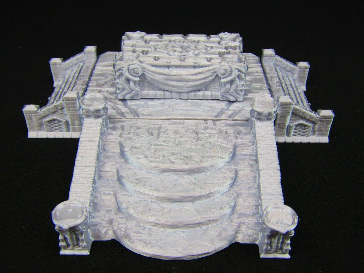 Holy Altar & Dais Scatter Terrain Scenery 3D Printed Mini Miniature Model