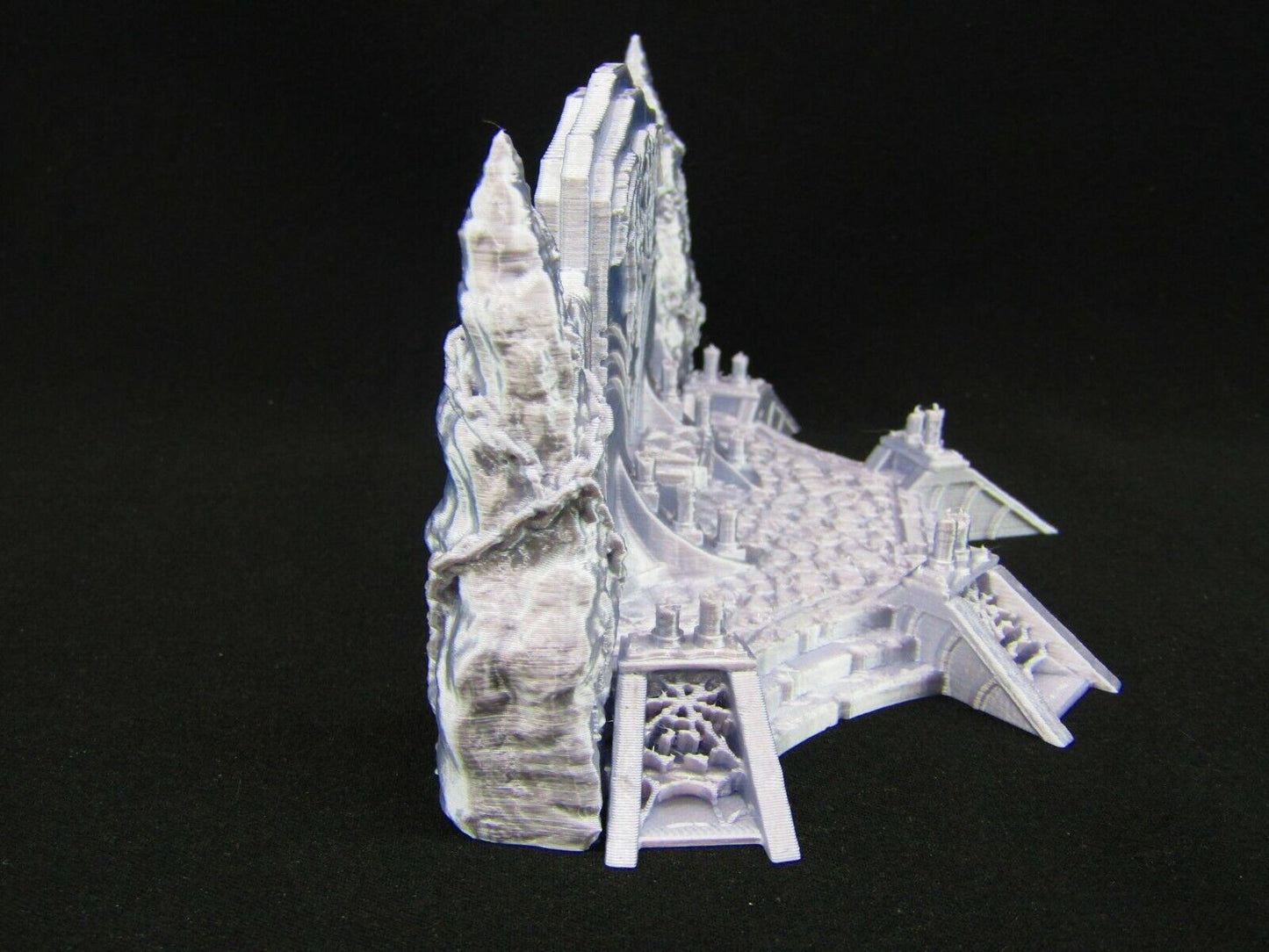 Spider Queen Throne & Dais Scatter Terrain Scenery 3D Printed Mini Miniature