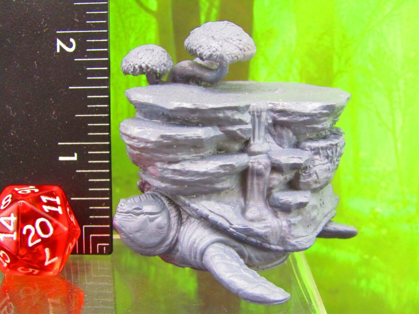 Miniature World Turtle Tortoise Mini Miniature Figure 3D Printed Model 28/32mm