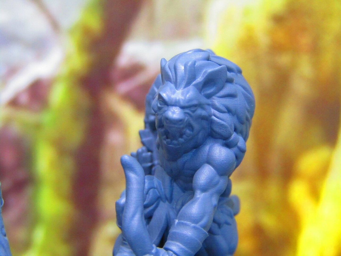 3pc Hyenaman Tribe War Party Mini Miniature Figure 3D Printed Model 28/32mm