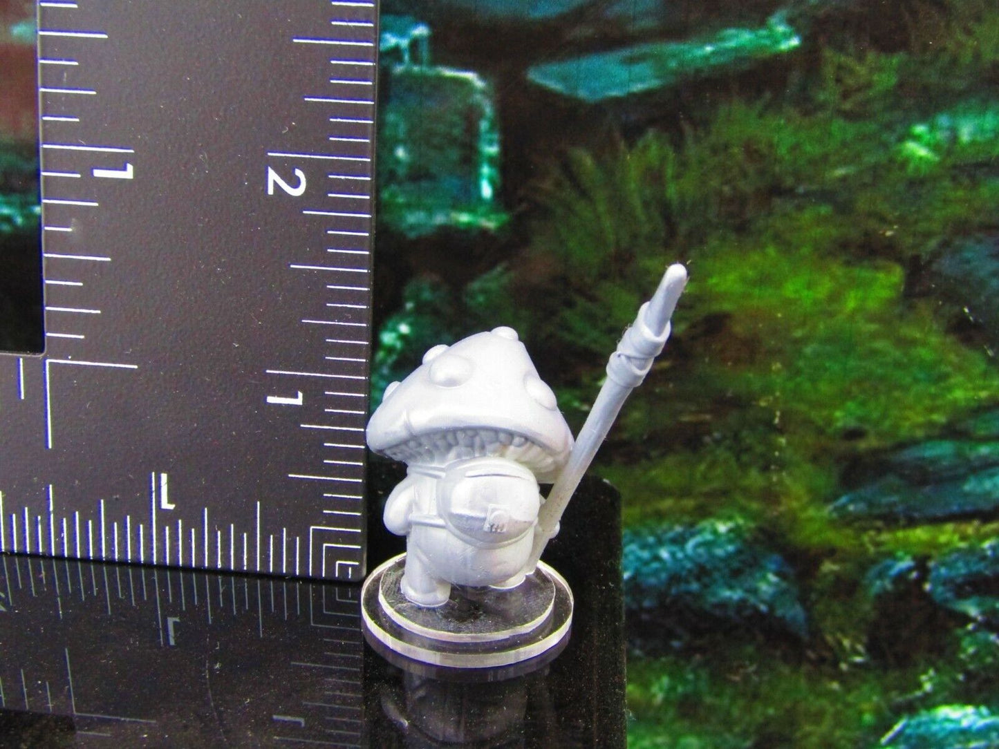 PPE Shroomie Face Mask Safety Myconid  Mini Miniature Model Character Figure