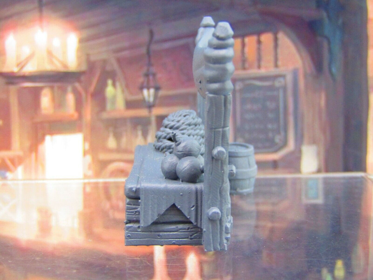 Roadside Trading Booth Shop Stand Scatter Terrain Scenery Tabletop Gaming Mini