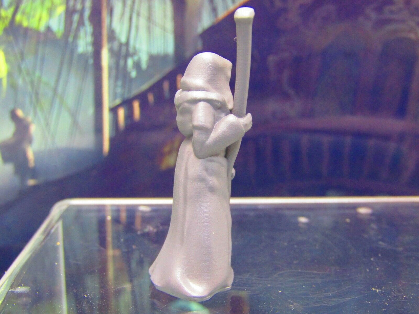 Mysterious Hooded Figure Miniature Mini Scatter Terrain Scenery Props Minis