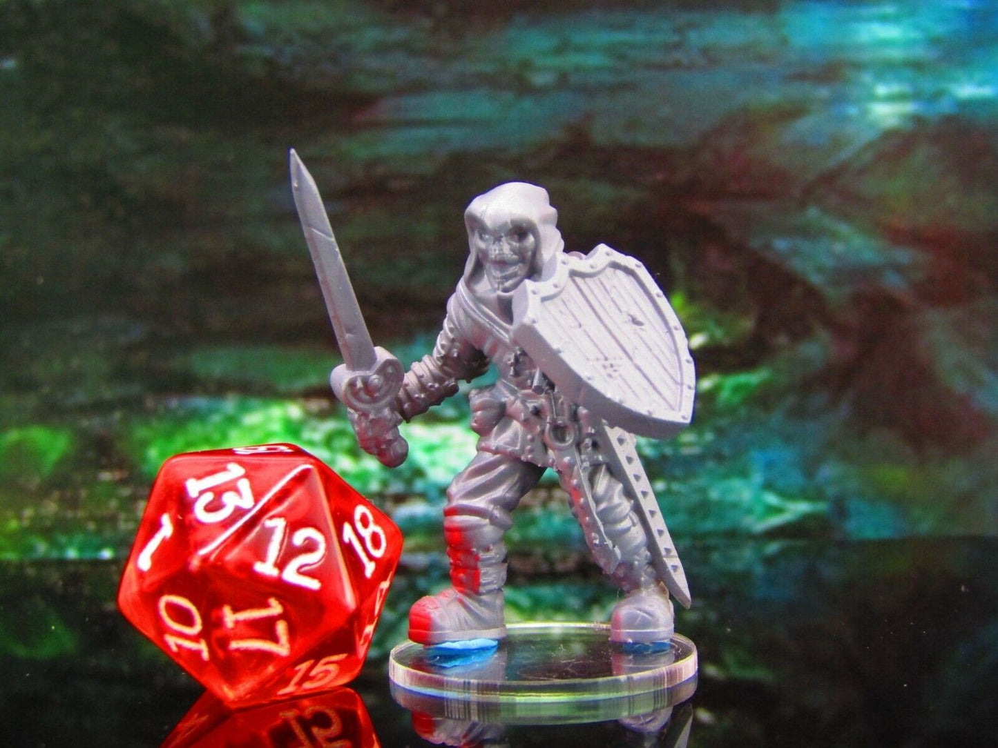 Undead Skeleton Rogue Soldier Mercenary B Mini Miniature Model Character Figure