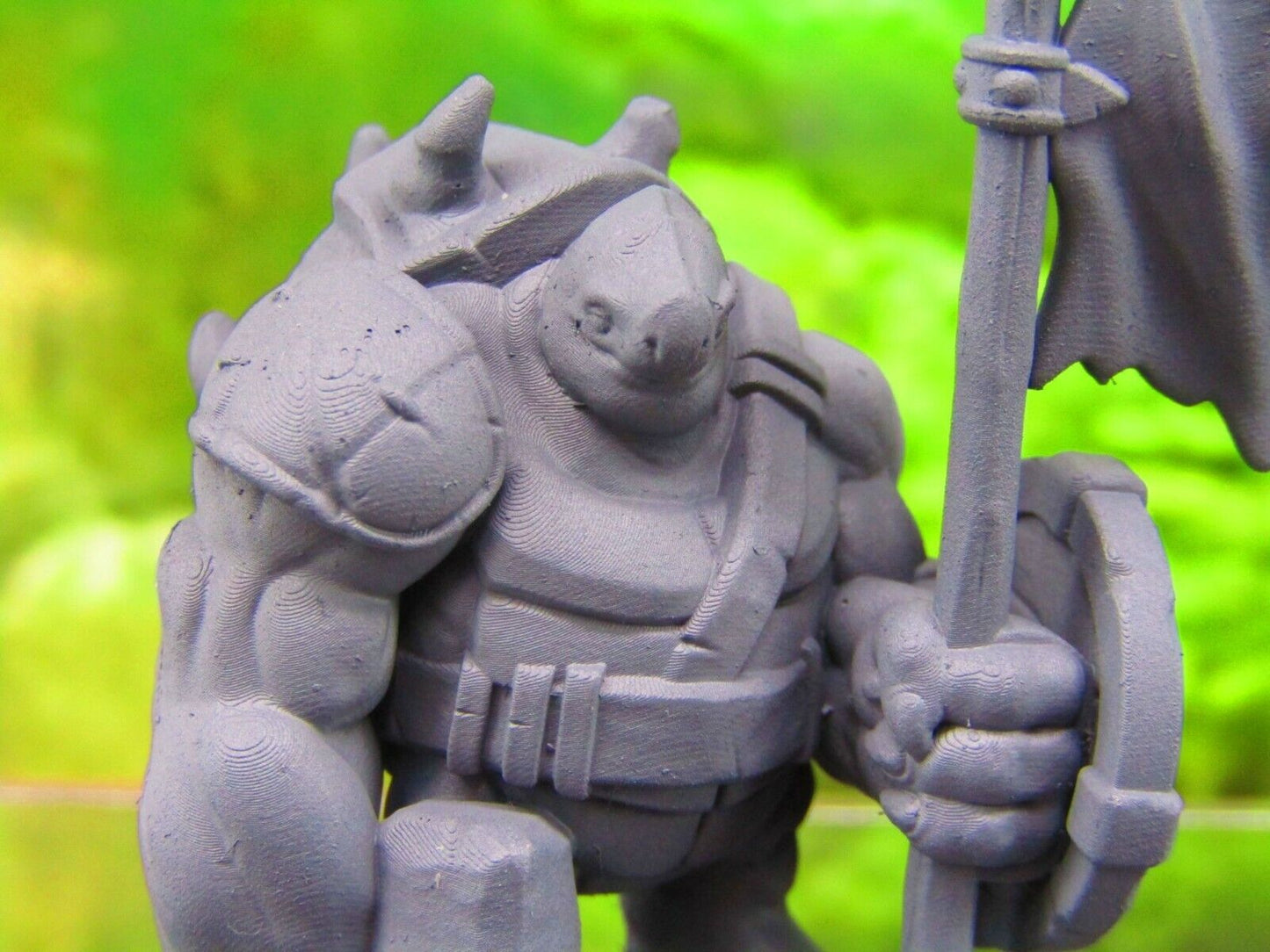 Tortle Banner Flyer Mini Miniatures 3D Printed Model 28/32mm Scale RPG Fantasy