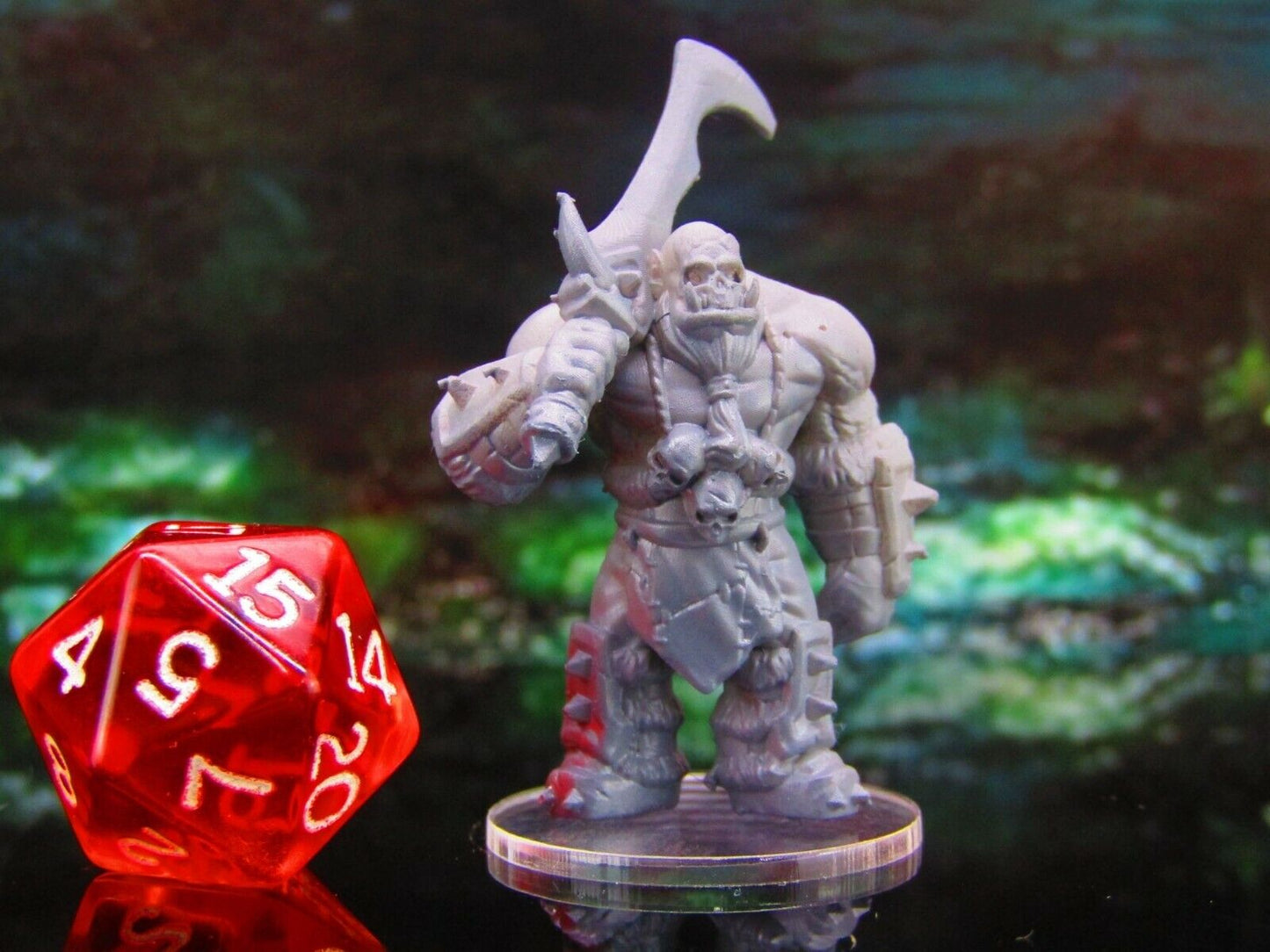 Orc Guard Soldier With Sword Mini Miniature Model Character Figure