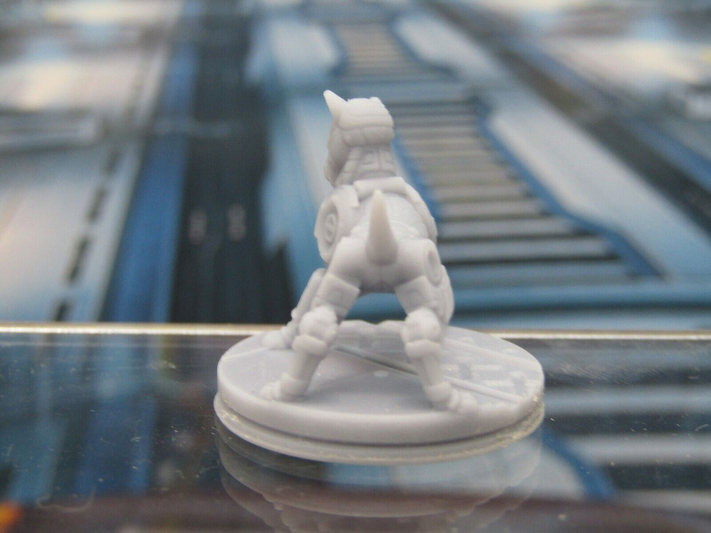 Robot K9 Guard Dog Droid Companion Mini Miniature 3D Printed Figure Model